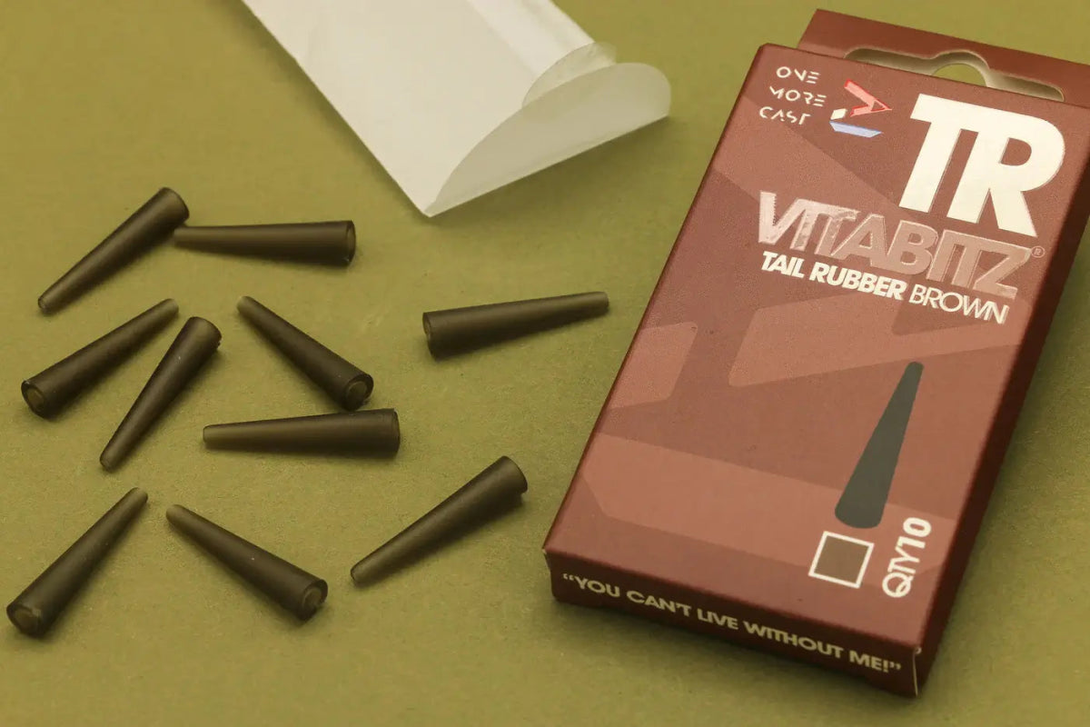 Tail Rubbers OMC Vitabitz Verde - Tienda Carpfishing