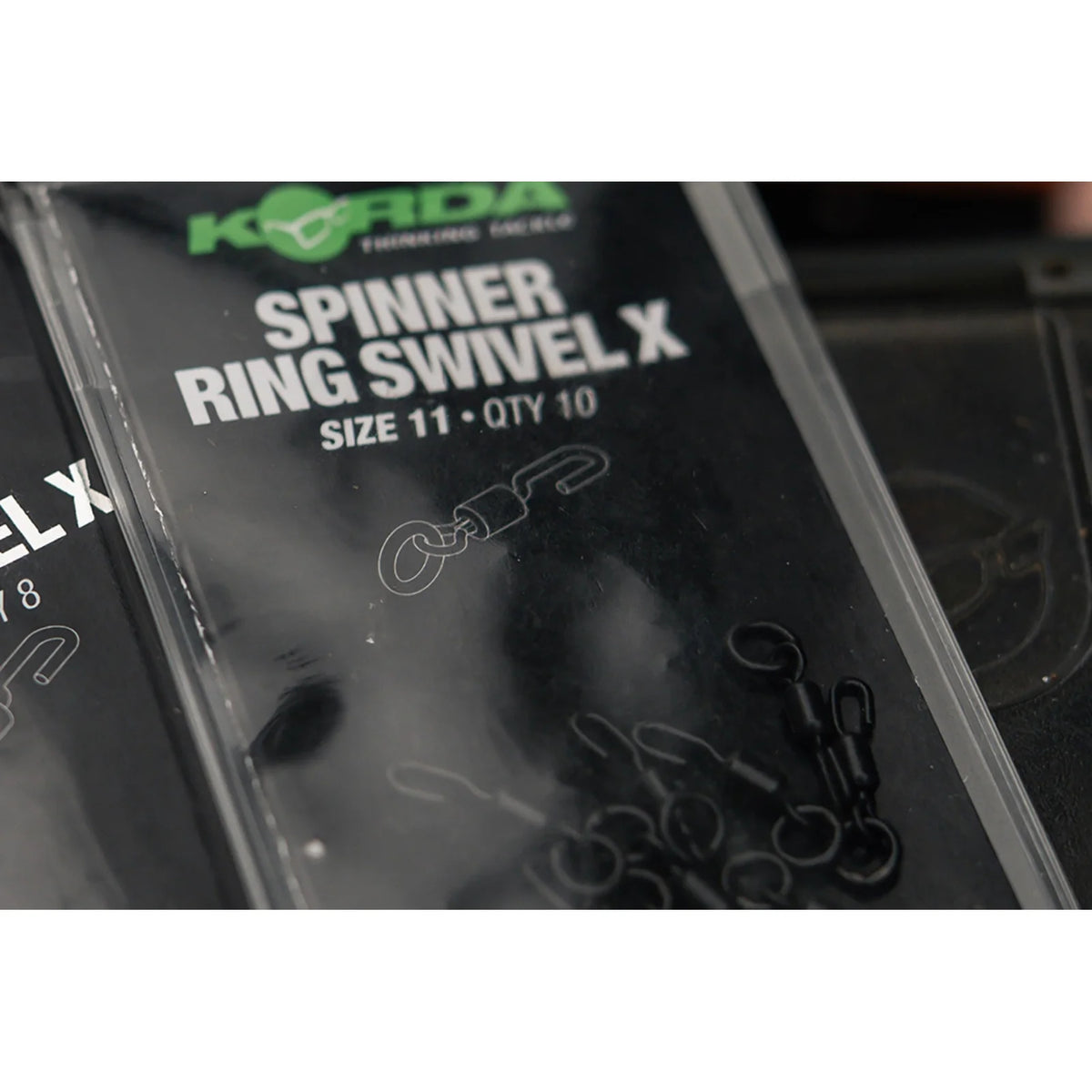 Material de montaje Korda PTFE Spinner Ring Swivel X | Size 11