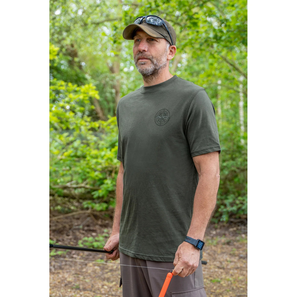 Camiseta Avid Carp Bearing (Green)