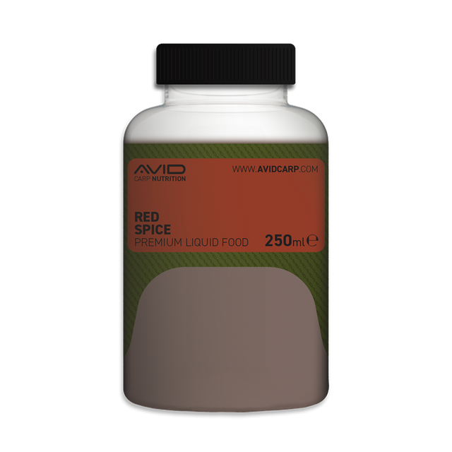 Aditivo Líquido Avid Carp Premium Red Spice - Tienda Carpfishing
