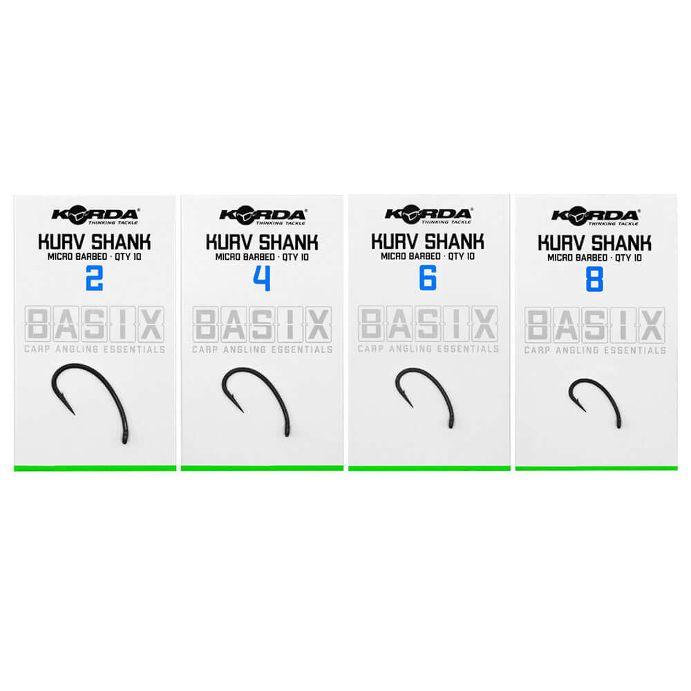 Hooks Korda Basix Kurv Shank