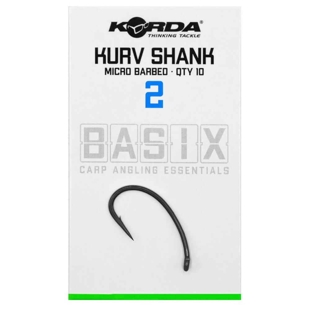 Hooks Korda Basix Kurv Shank