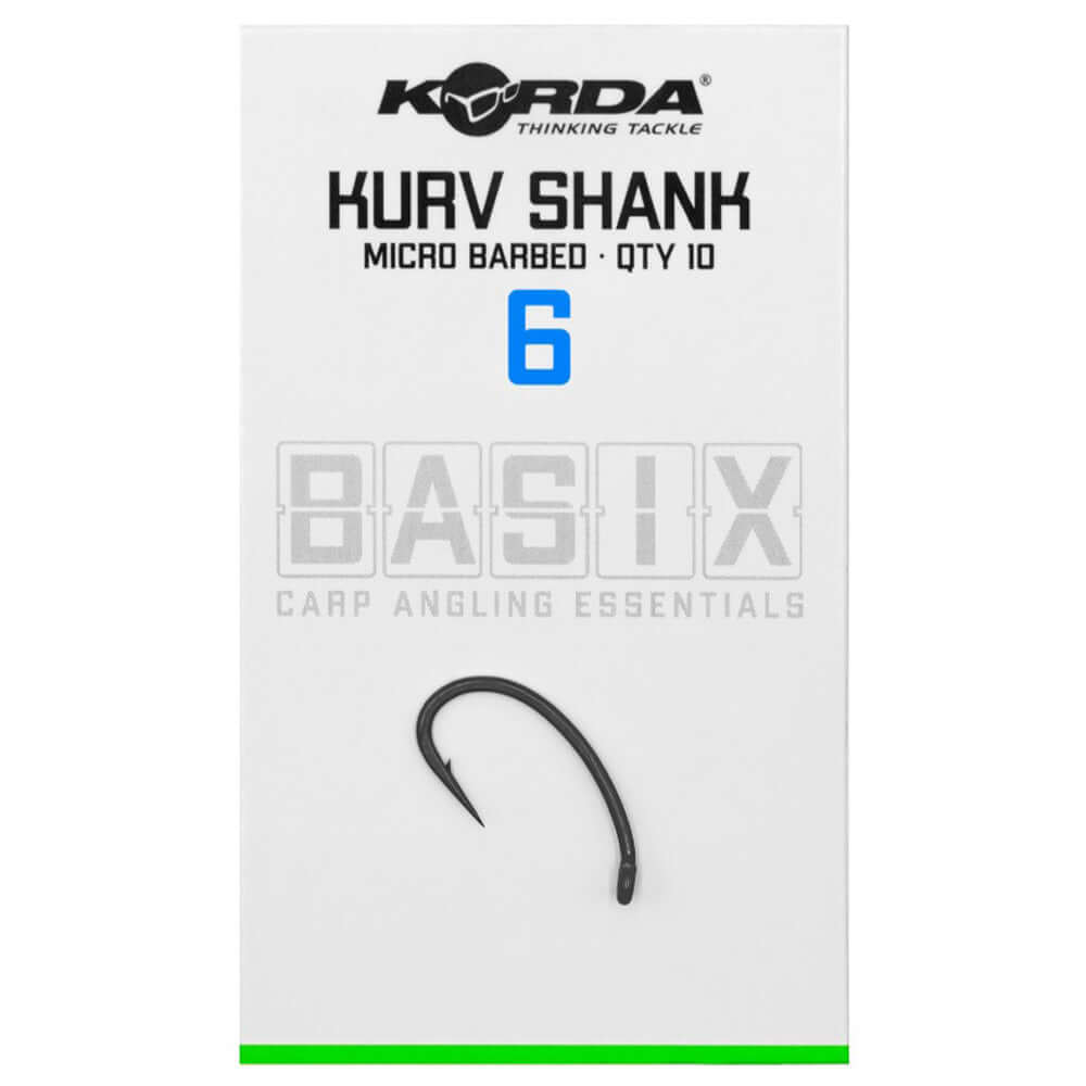 Hooks Korda Basix Kurv Shank
