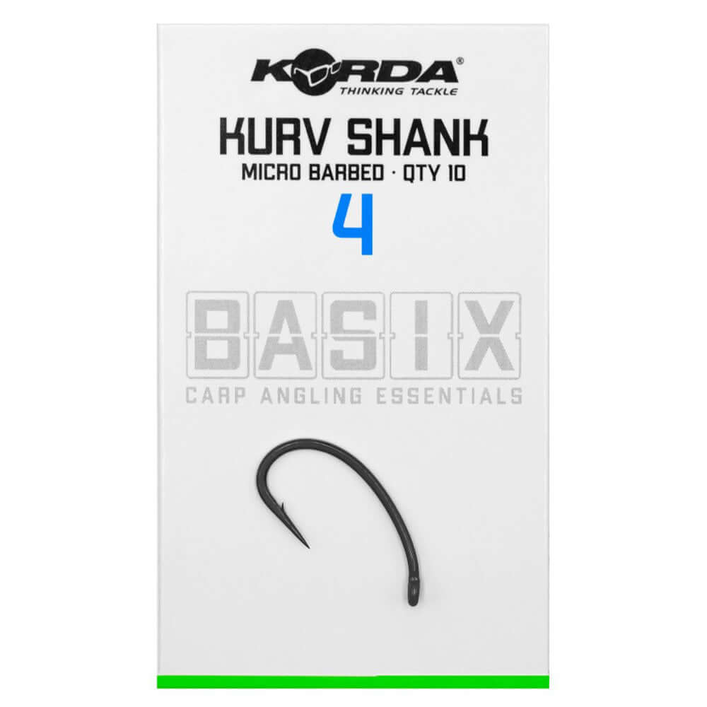 Hooks Korda Basix Kurv Shank