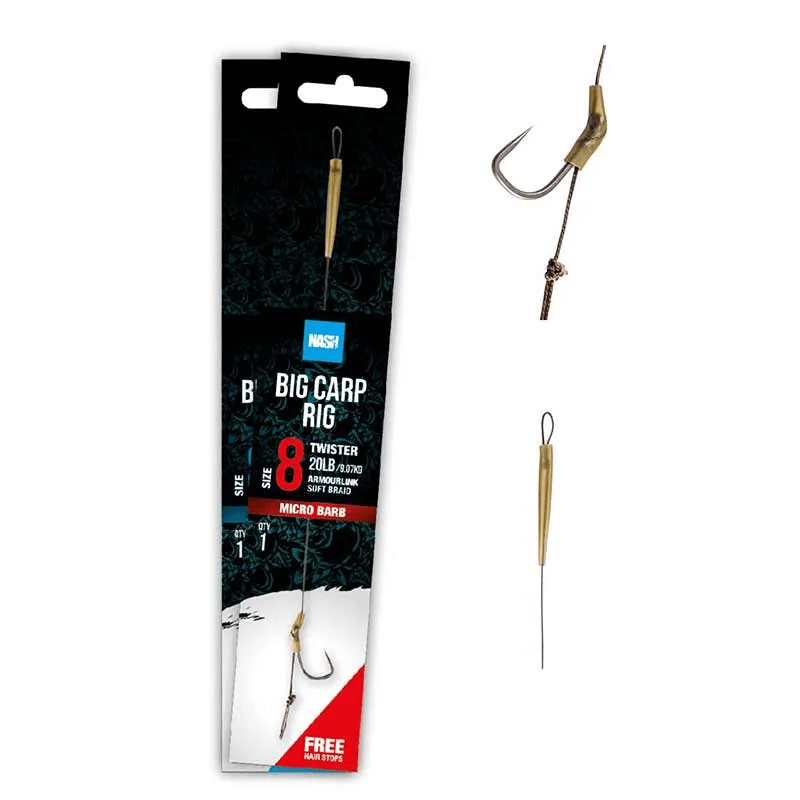 Mounted hooks Nash Big Carp Rig