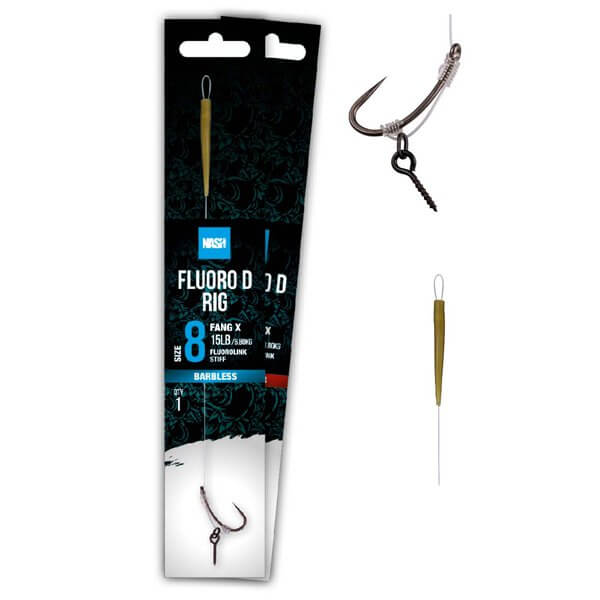 Mounted hooks Nash Fluoro D-Rig