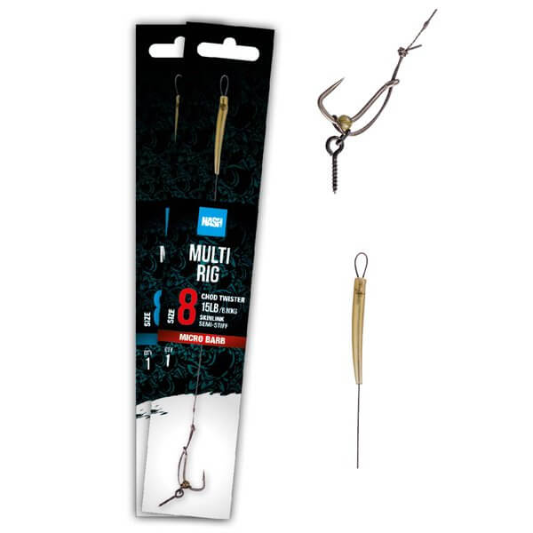 Mounted hooks Nash Multi Rig