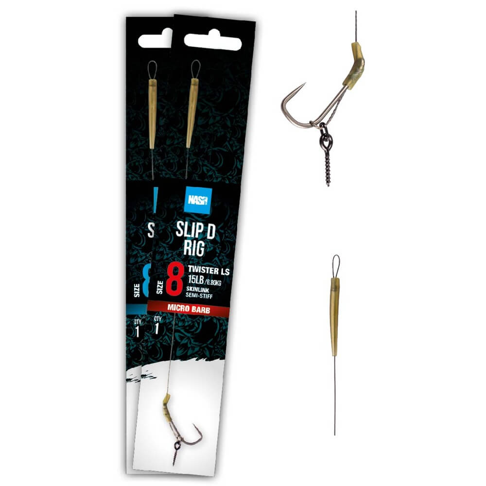 Mounted hooks Nash Slip D Rig