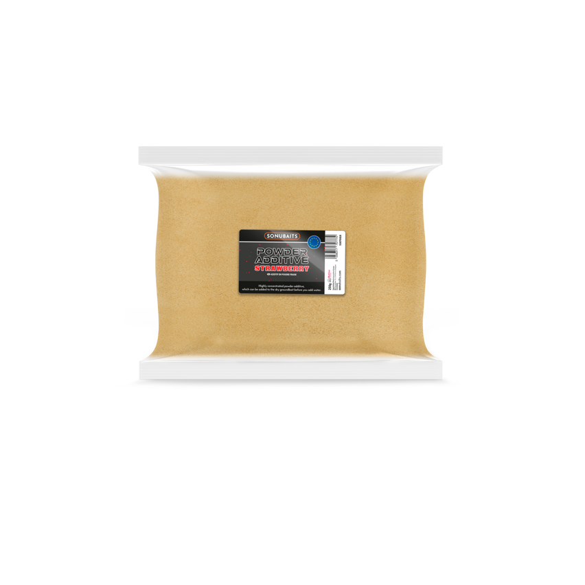 Bait Booster Powder Avid Carp Strawberry 250 g - Tienda Carpfishing
