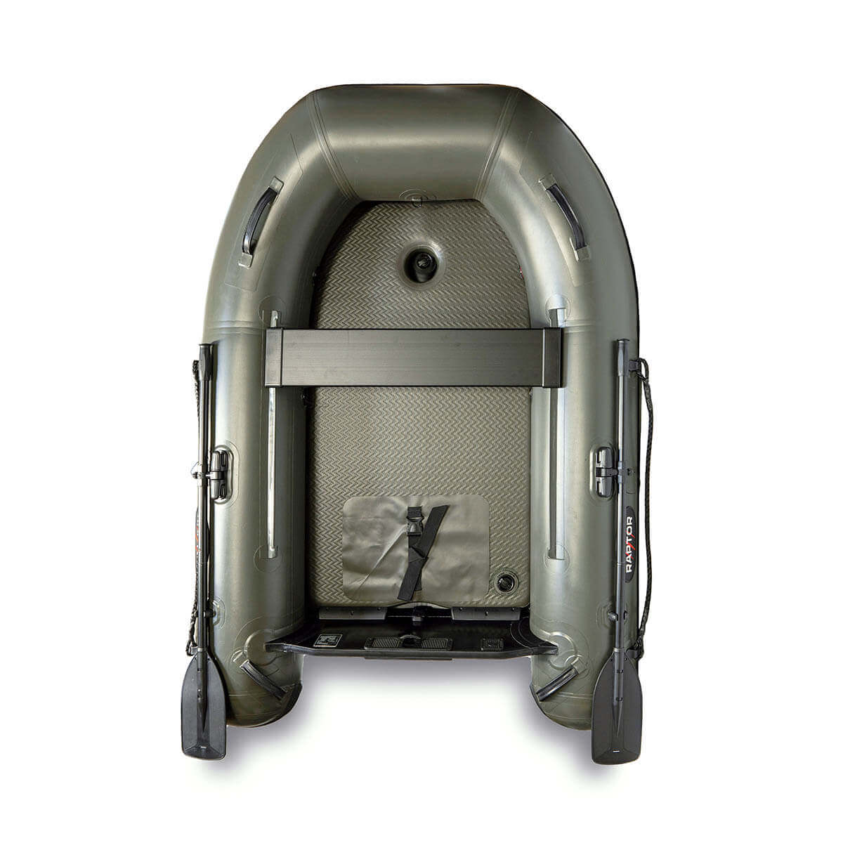 Boat Raptor 230 X-Wide Green with aluminum floor