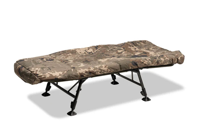 Bed Chair Nash Indulgence 4 Junior Sleep System Camo