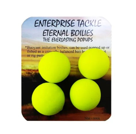 Boilies Pop Ups Enterprise Eternal Fluor Yellow 18 mm