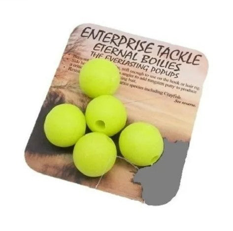 Boilies Pop Ups Enterprise Eternal Fluoro Yellow 15 mm