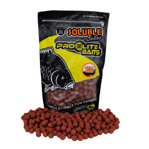 Boilies Solubles Pro Elite Baits Krill Crab 20 mm 3,5 Kg