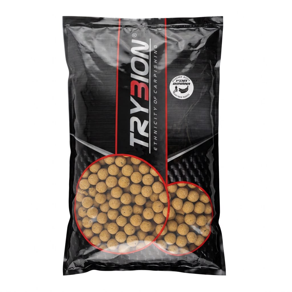 Bag Trybion Boilies Banana Pineapple 4 Kg-18 mm
