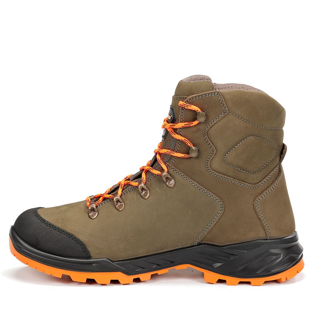 Boots Chiruca Game Force Hi Vis 38 Gore-Tex Green and Orange