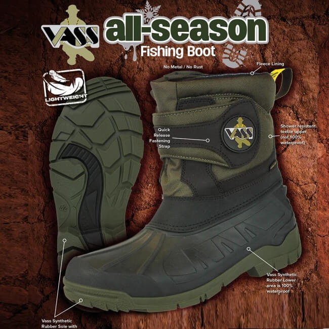 Boots Vass 165-50 Green