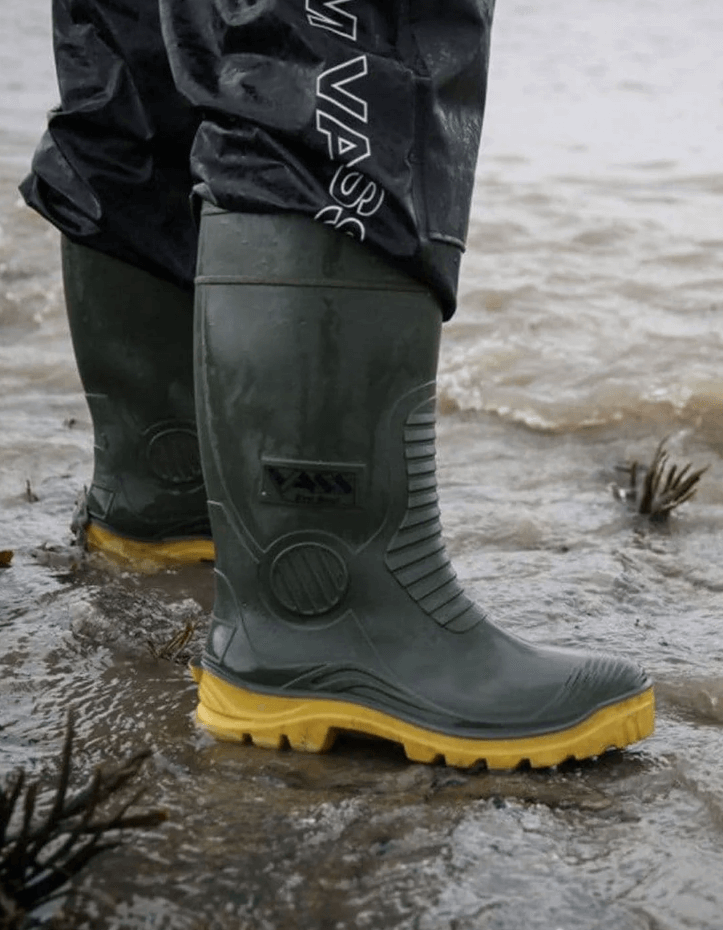 Waterproof boots Vass E Khaki Yellow