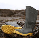 Waterproof boots Vass E Khaki Yellow