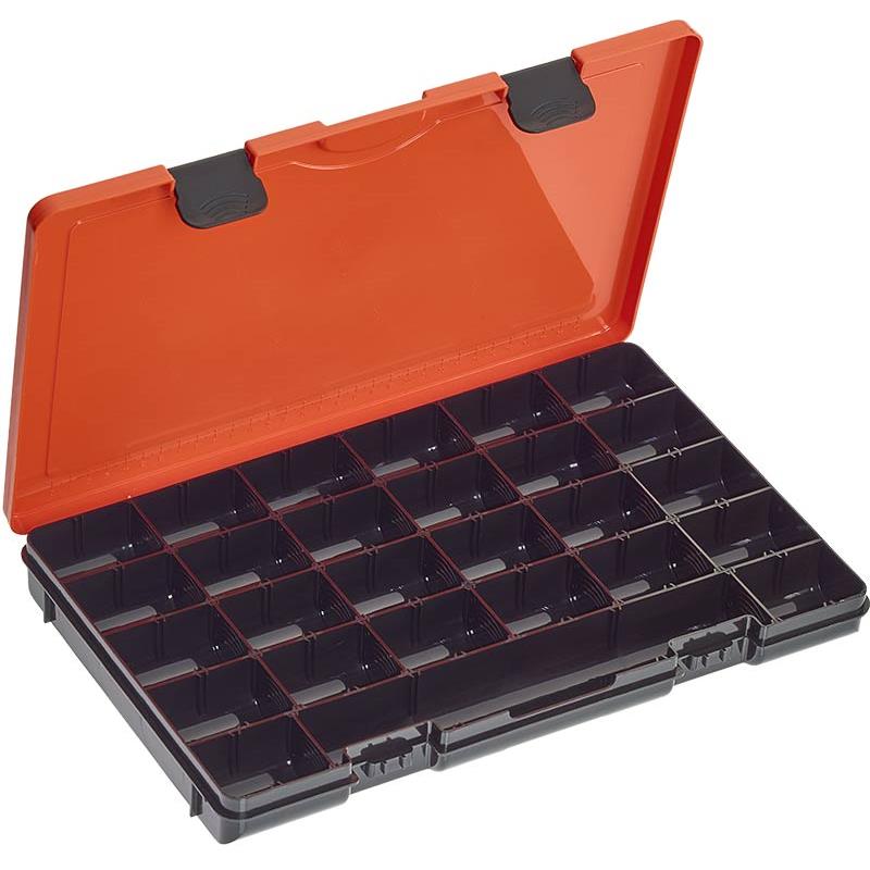 Box Rok Fishing Hookbait Box 371 Orange and Black