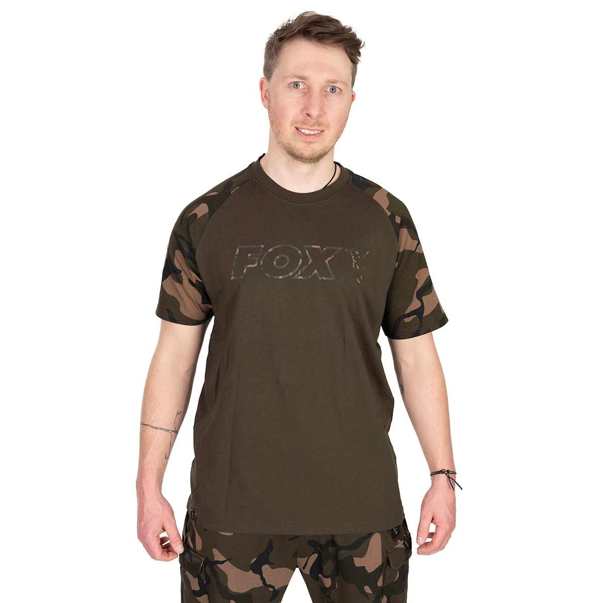 T-shirt Fox Outline T Khaki/Camo
