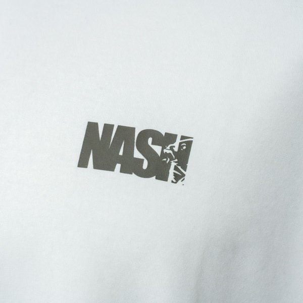 T-shirt Nash Make It Happen Carp Logo White