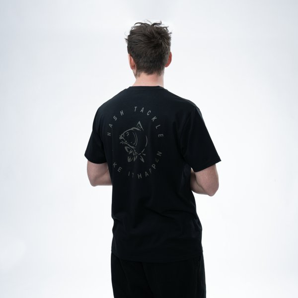 T-shirt Nash Make It Happen Carp Logo Black
