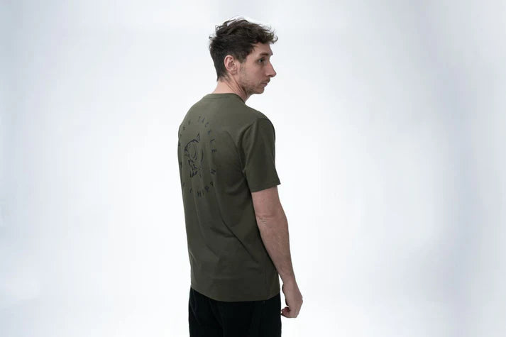 T-shirt Nash Make It Happen Carp Logo T Green