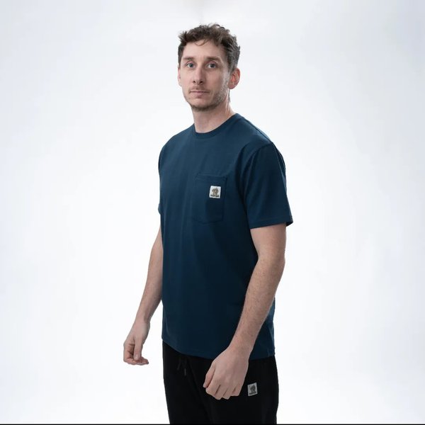 T-shirt Nash Make It Happen with pocket Blue