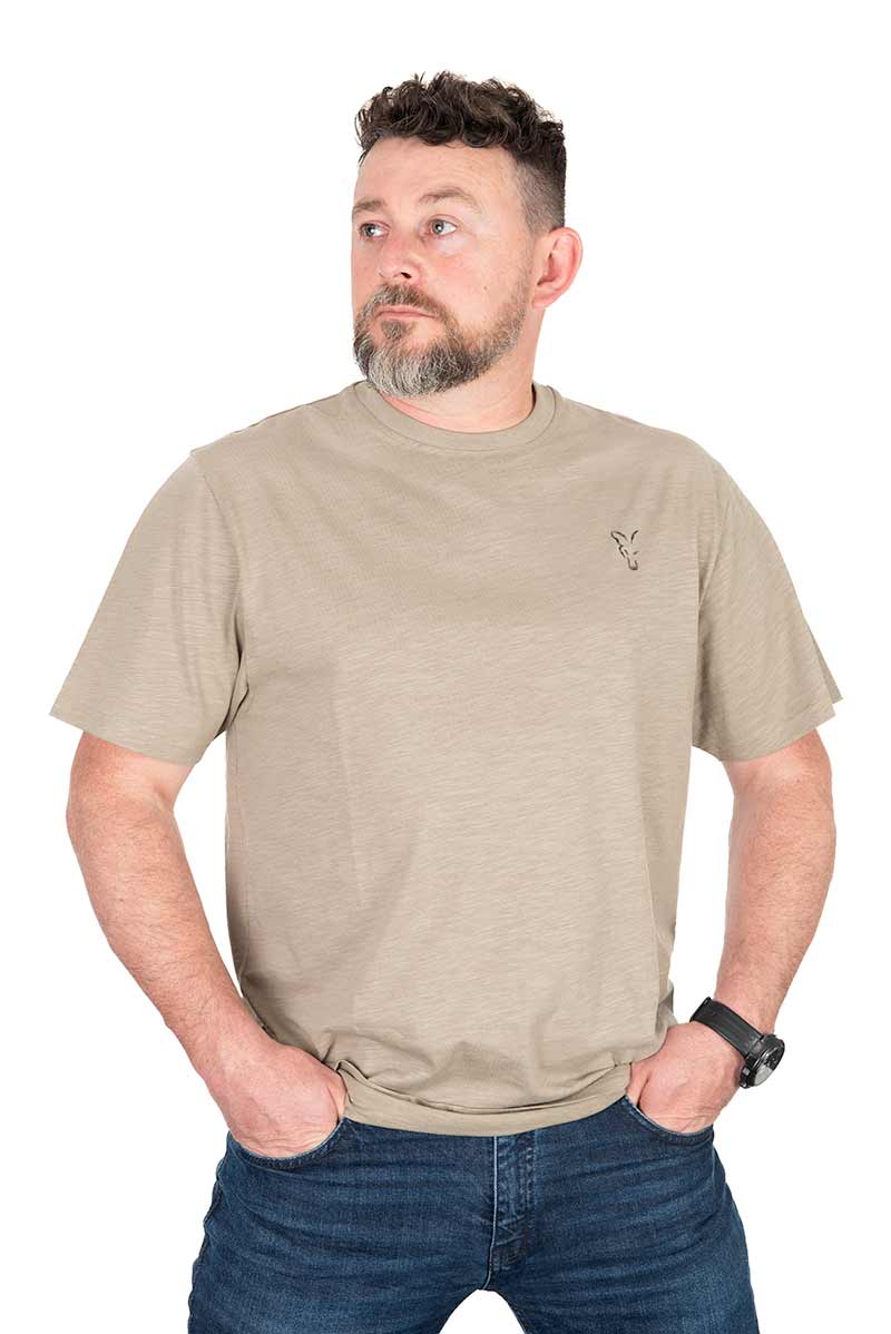 T-shirt Fox LW Print T Khaki