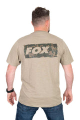 T-shirt Fox LW Print T Khaki
