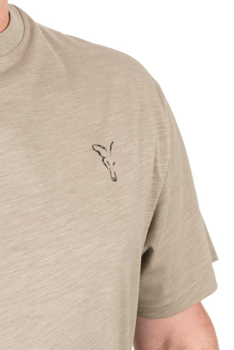 T-shirt Fox LW Print T Khaki