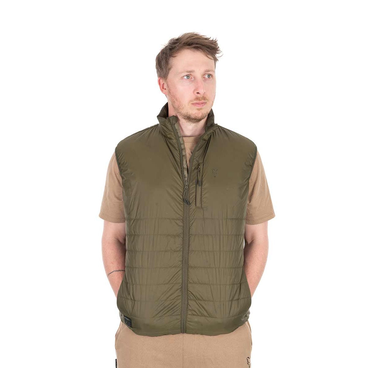 Sleeveless vest Fox Olive Green