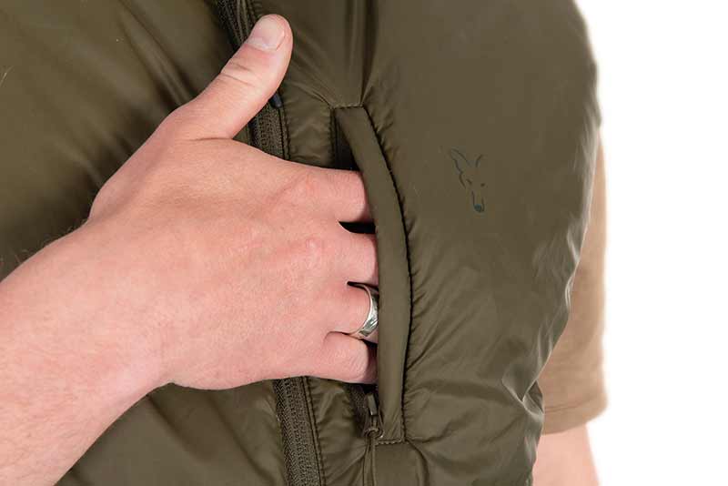 Sleeveless vest Fox Olive Green