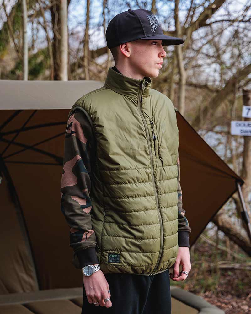 Sleeveless vest Fox Olive Green