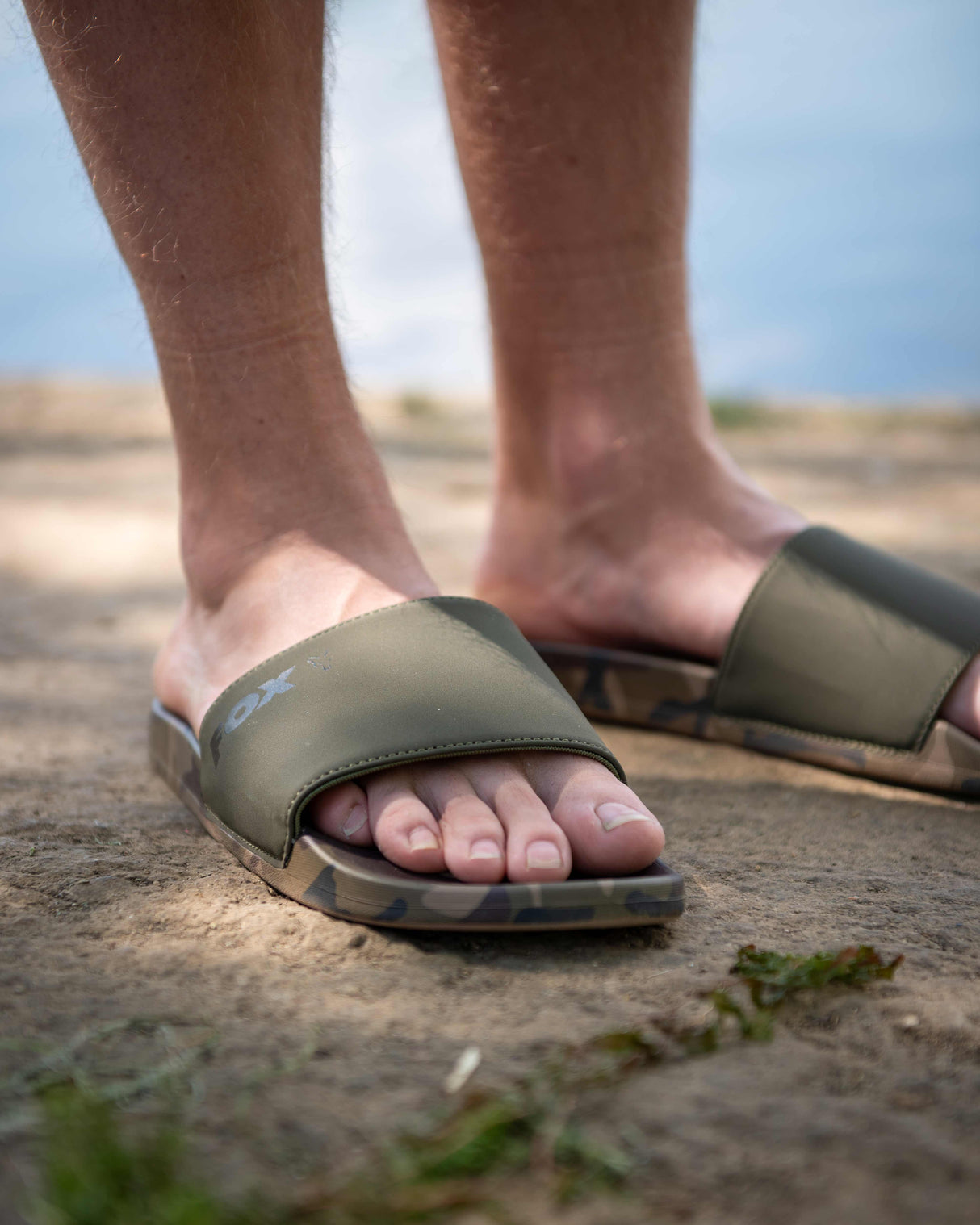 Flip-flops Fox Sliders Khaki/Camo