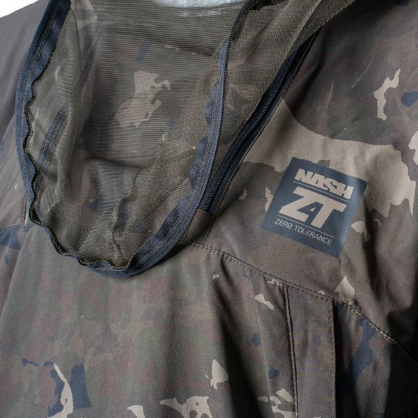 Waterproof Windbreaker Nash ZT Lite Hydra Flex with hood