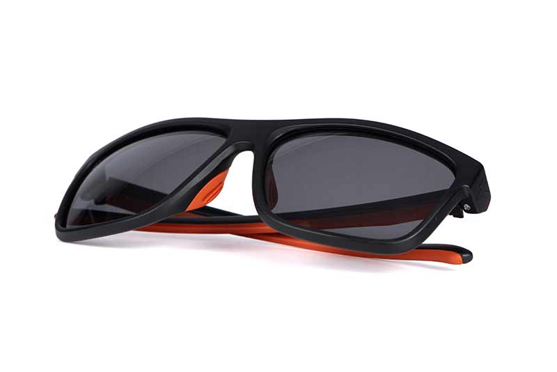 Sunglasses polarized sunglasses Fox Black and Orange Collection