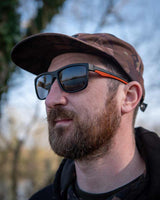 Sunglasses polarized sunglasses Fox Black and Orange Collection