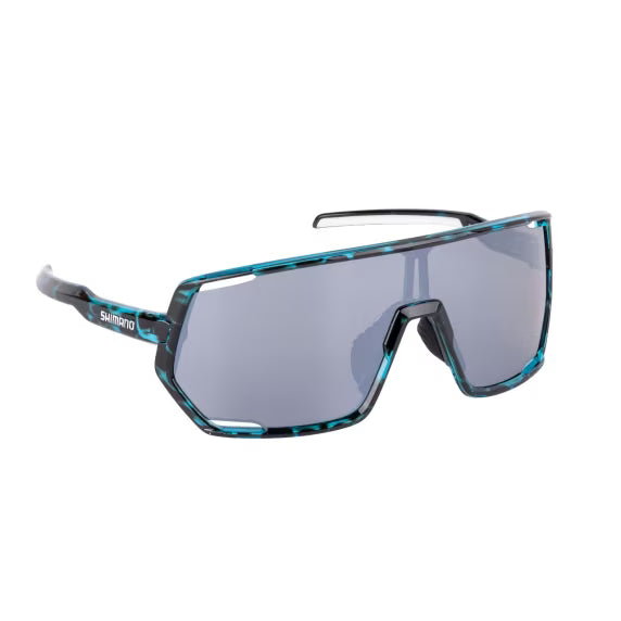 Sunglasses polarized Shimano Lesath Carey blue and Silver