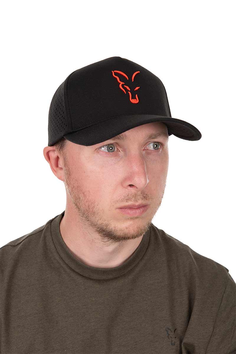 Gorra Fox Baseball Black-Orange
