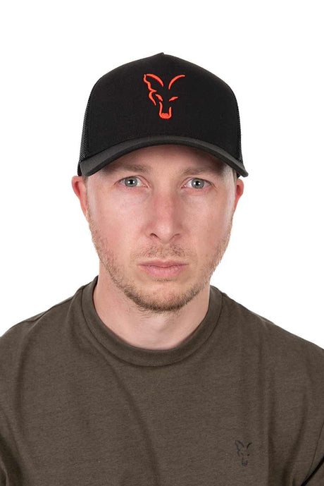 Gorra Fox Trucker Black-Orange