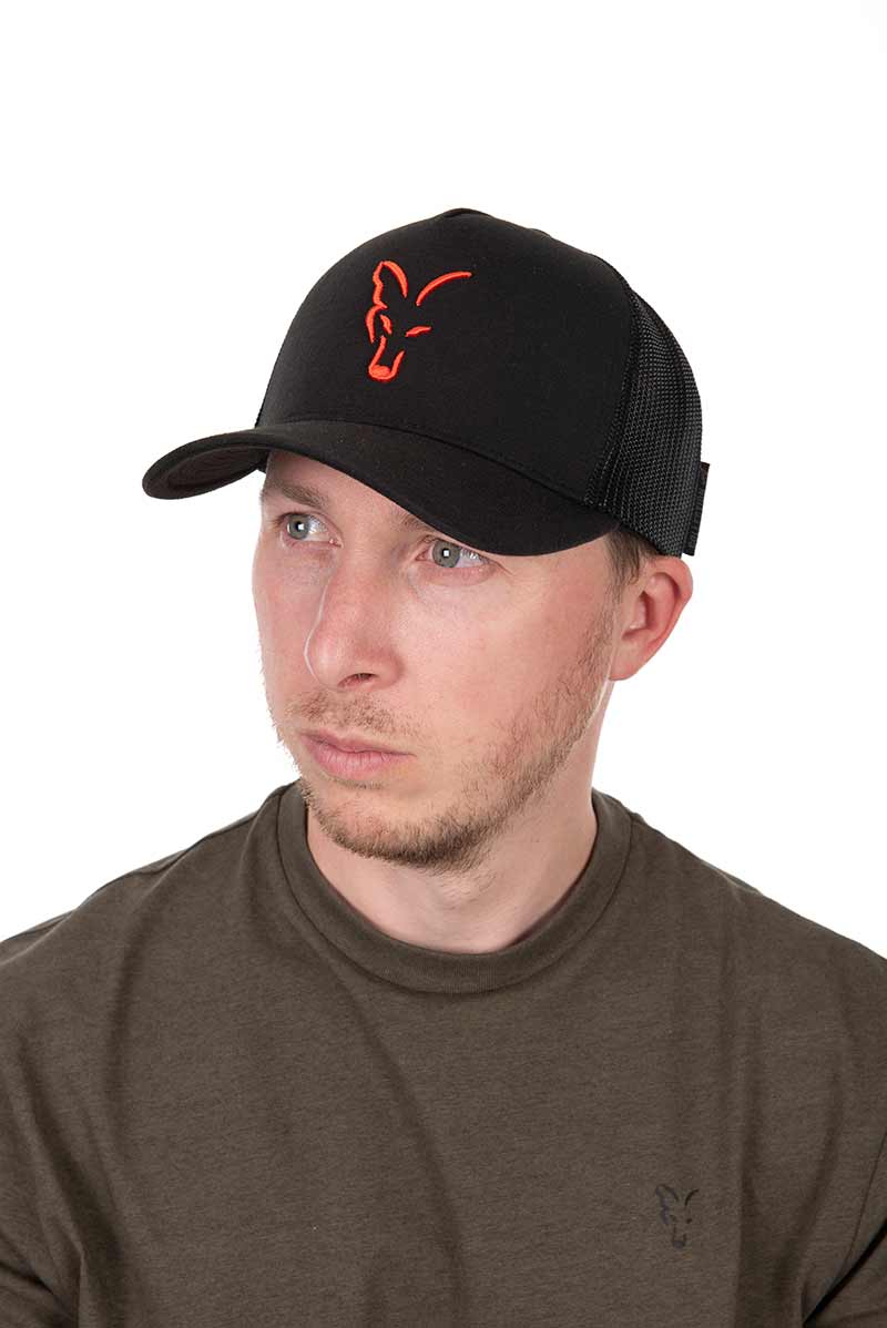Gorra Fox Trucker Black-Orange