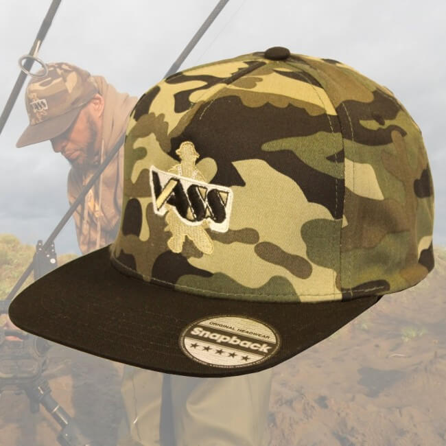 Cap Vass VB691 Peak Black Camo