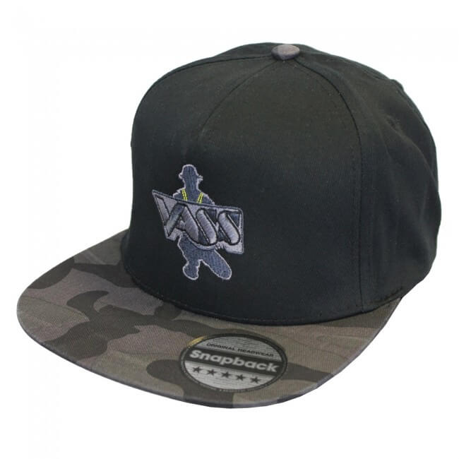 Cap Vass VB691 Peak Black-Grey Camo