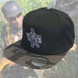 Cap Vass VB691 Peak Black-Grey Camo