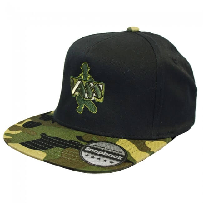 Cap Vass VB691 Peak Black Camo