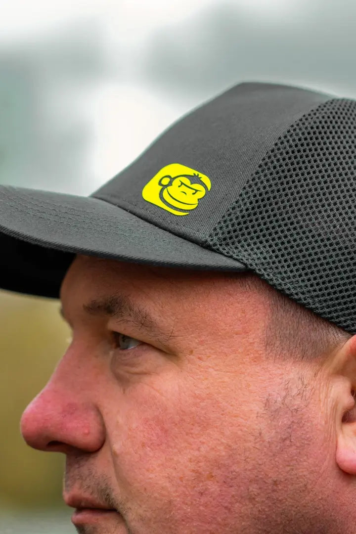 Cap Ridge Monkey Apearel SportFlex Trucker Gray