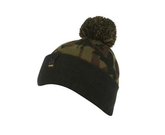 Hat Avid Carp Camo and Black with ball
