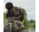Hat Avid Carp Camo and Black with ball